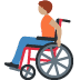 🧑🏽‍🦽 person in manual wheelchair: medium skin tone display on Twitter